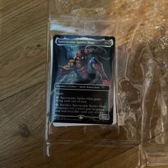 Marvel legends Spiderman trading card