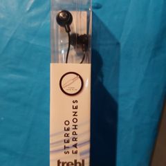 TREBL Stereo Earphones, New, Boxed