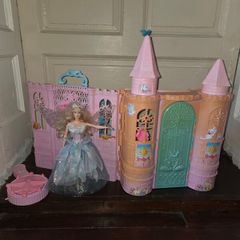 2003 Barbie Swan Lake Enchanted Castle Set
