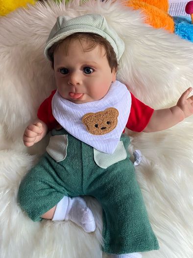 XMAS  reborn baby doll he's very cheekyFREE POST