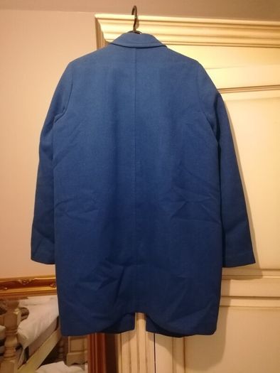 Benetton blue COAT UK 10-12