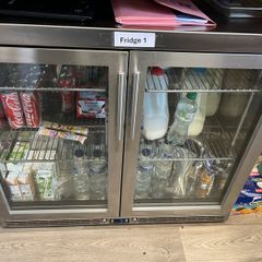 Stainless Steel Fridge. Working perfectly, selling due to business closure