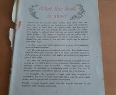 Vintage baby care booklets