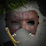Hunters Death Mask Half Mask Post Apocalypse Scary Creepy Wild Masquerade Image 2