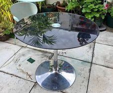 Glass Top Table