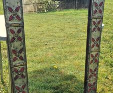 Handcrafted mirror in Syrian/Mexican style