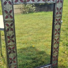 Handcrafted mirror in Syrian/Mexican style