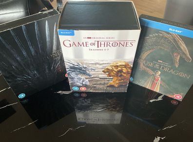 Game Of Thrones blu ray complete seasons 1-8 +