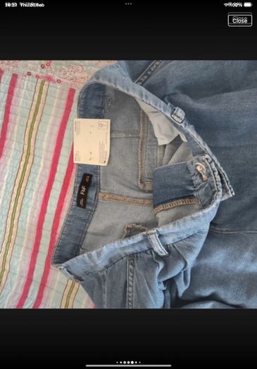 jeans  nwt F&f trouser style jeans size 12 wide leg