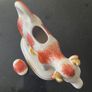 Reduced Staffordshire 19th  century  red and white Daisy cow creamer Image 6