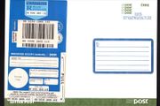 1998 Ireland Registered Envelope Unused
