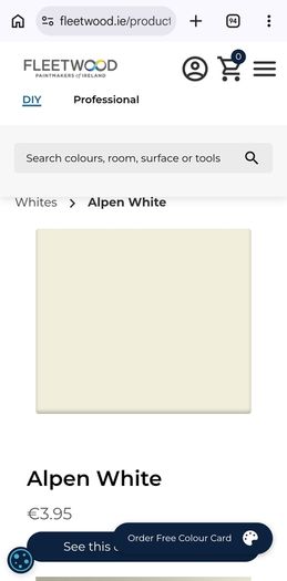 Fleetwood Weatherclad Exterior Paint Alpen White (Cream)