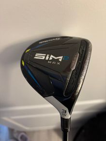 TaylorMade SIM2 Max 3Wood (15degree) 6stiff + FREE GIFT