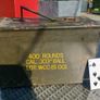 Military ammo metal box, old, original, D18 Image 3