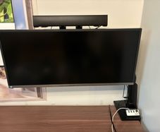 Complete Desk Setup | Samsung 34" UltraWide Monitor + Monitor Arm + Soundbar + USB Hub