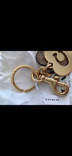 Coach bag/ key charm