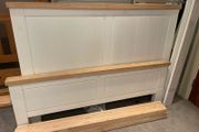 Beautiful Solid Cream/White 5Ft Wooden King Size Bed Frame - Can Deliver
