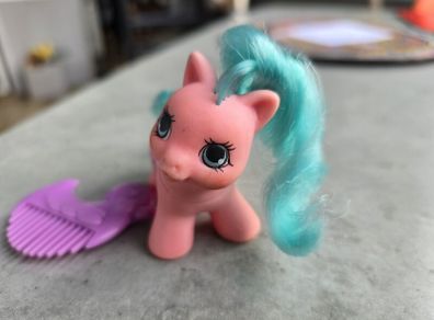 Little Tabby Teeny Ponies MLP G1 My Little Pony with Duck Comb