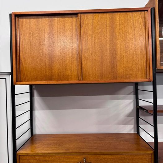 1960s Mid-century Modern Ladderax Shelving System