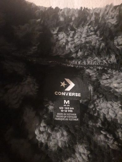 girls converse fleece jacket