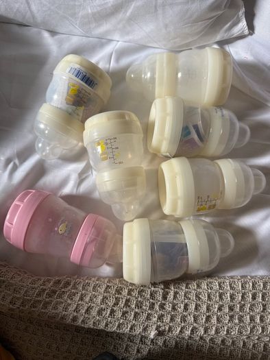 8 Mam Anti-colic Baby Bottles Brand New, Never Used