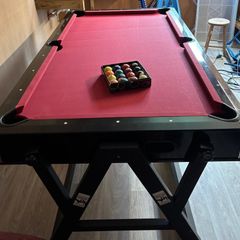 Pool and air hockey table (flips over)