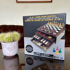 Wooden Games Compendium Featuring all the Classic Board Games