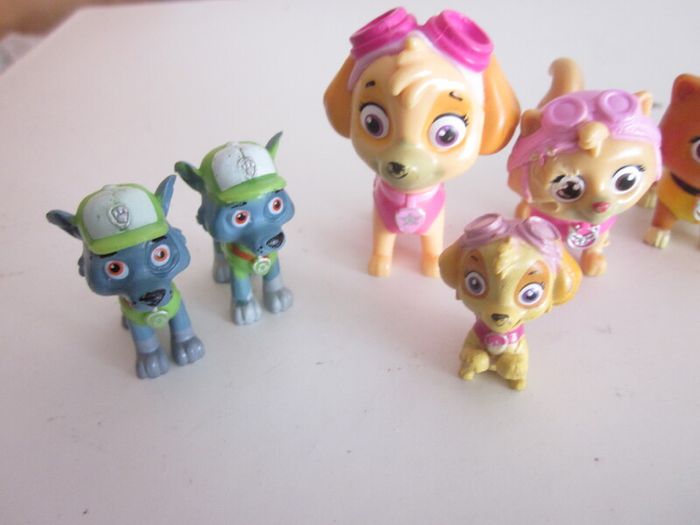 Paw Patrol X 10 Mini Spin Master 2015 Figures