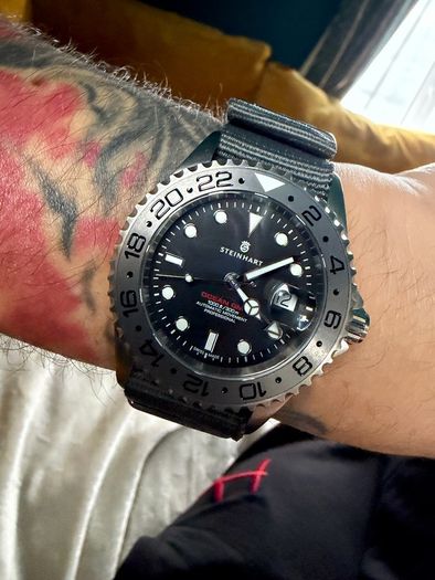 Steinhart Ocean One GMT Tungsten