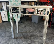 mirrored console table