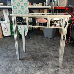 mirrored console table