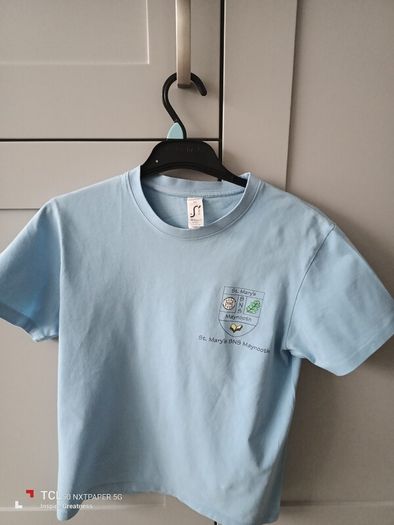 Maynooth boy's school t-shirt. Age 10