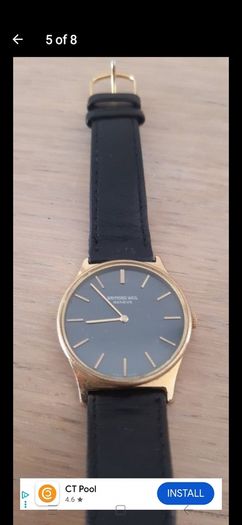 wind up watch Raymond Weil 7002