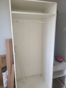 pax wardrobe  white