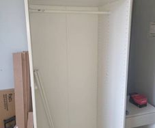 pax wardrobe  white
