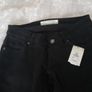 black ripped maternity jeans Image 2