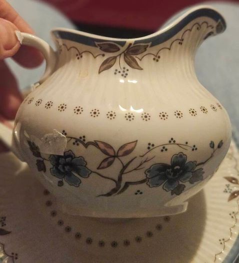 Plastic Plant Pottery Vase Denby Coffee Pot Teaset Shelf