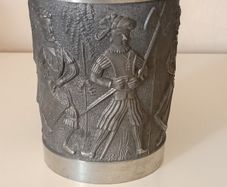 Mullingar Pewter Cup. Fair Condition