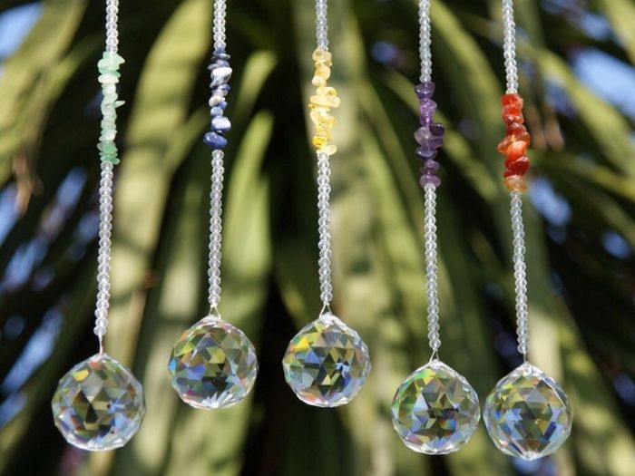 Suncatchers, Crystal, Gemstone, Birthstone, Guardian Angel Sun Catchers