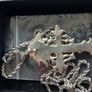 Final Fantasy VIII Necklace S925 Sterling Silver Sleeping Lion Heart Cross Pendant Cosplay Jewelry Accessories Image 2