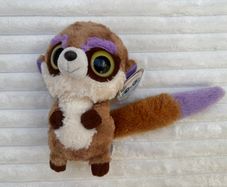 YooHoo & Friends Pookee Meerkat damaged eyes approx. 22 cm. Used Please see photos