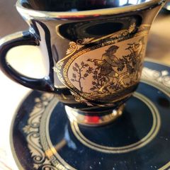 Handpainted  12 Piece expresso/tea service