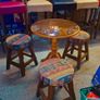 Tall pub tables for sale.. Image 9