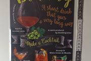Brandy Tin Metal sign