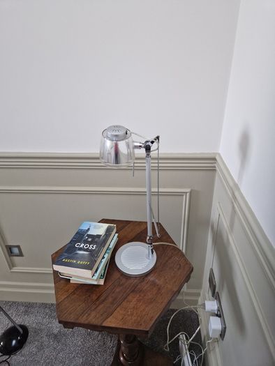 Vintage articulated desk lamp | Lumilampe - Brilliant | industrial design metal 1980