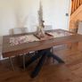 Modern Extendable Dining Table & 6 Chairs Image 2