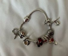 Pandora bracelet 12 charms