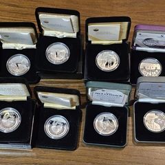 Ireland Silver Proof Coins Swan Yeats Hamilton McCormack Gaisce Presidents Award Becket