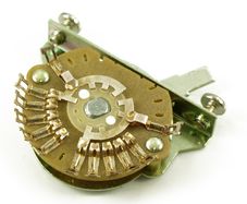 Oak Grigsby 5-Way Lever Switch, Double Pole
