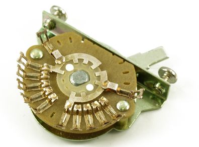 Oak Grigsby 5-Way Lever Switch, Double Pole